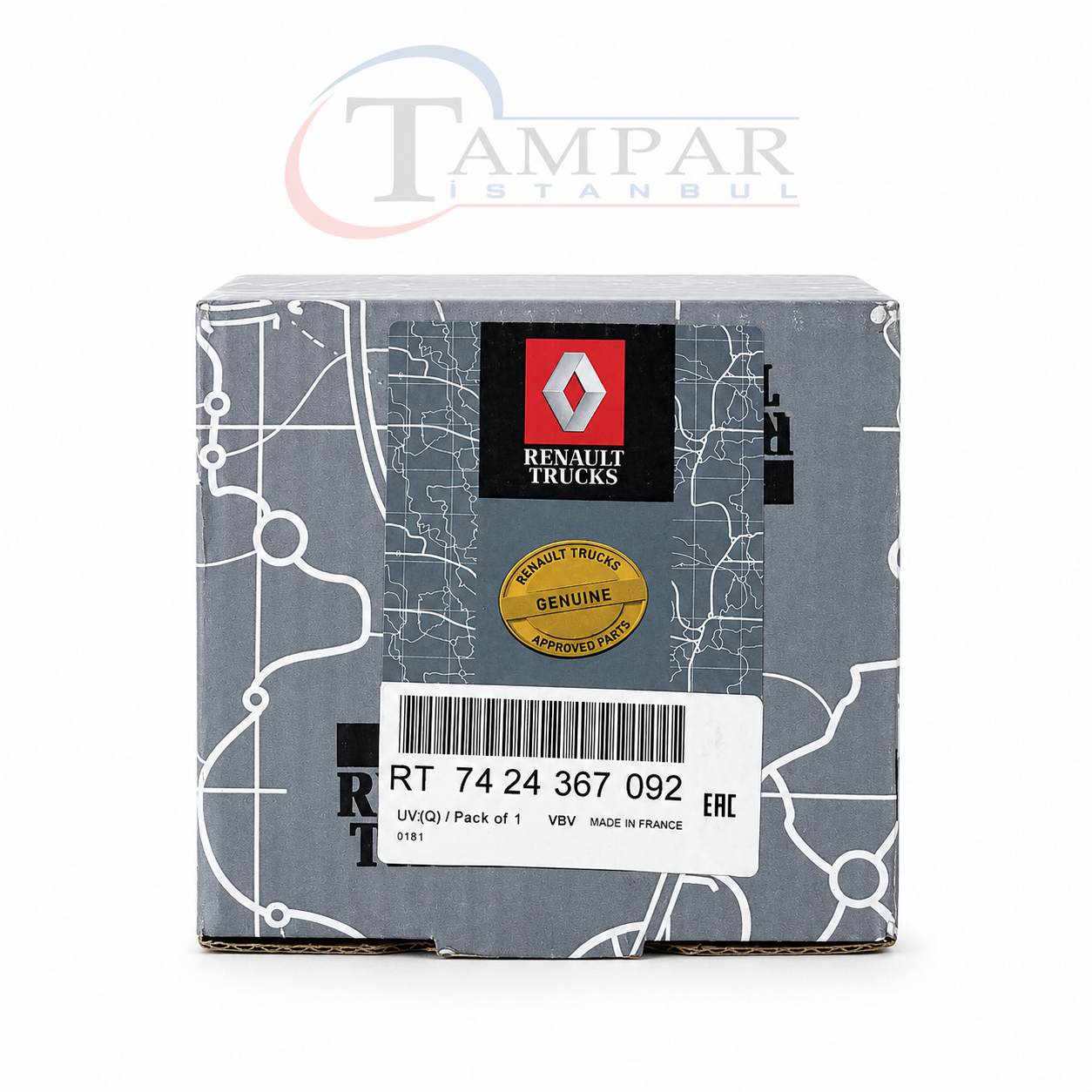 7424367092 ORİJİNAL AVARE KASNAK MOTOR VOLVO – RVI